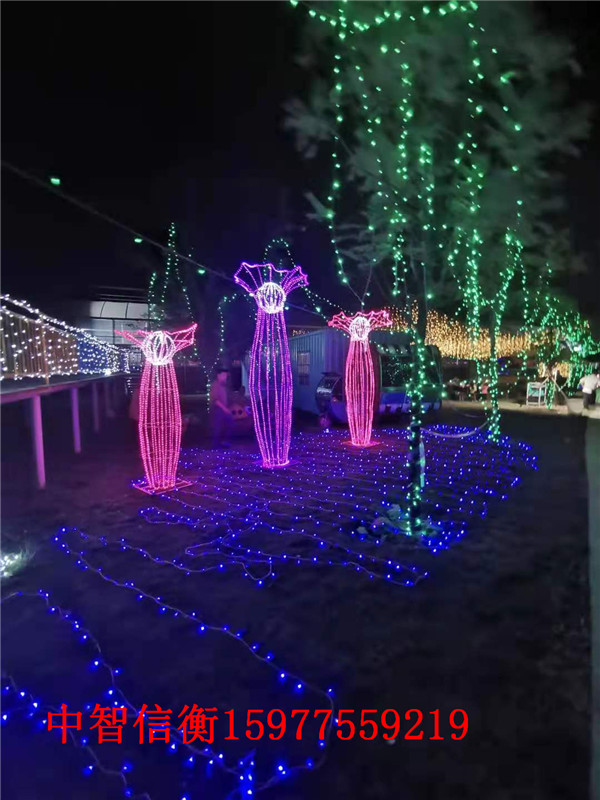 广州麦田生态园灯光节